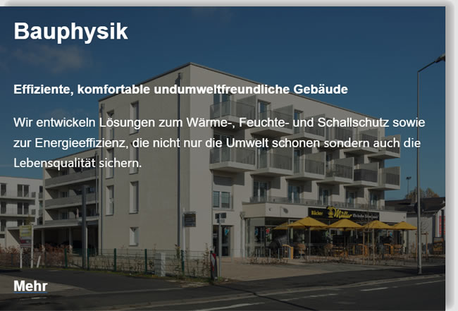 Bauphysik
