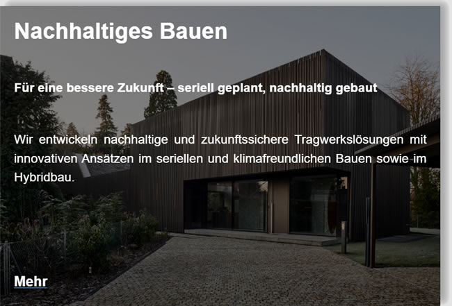Nachhaltiges Bauen